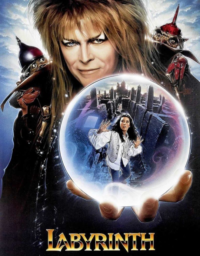 Labyrinth poster, Jareth, the Goblin King, David Bowie